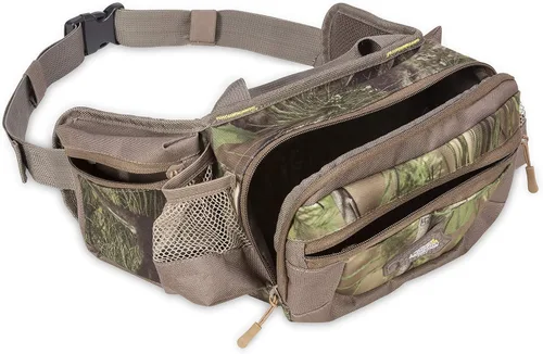 Vista 3 de North Mountain Gear Geen - Riñonera de camuflaje Riñonera ligera resistente al agua para pavos y cazadores de arcos para organizar llamadas