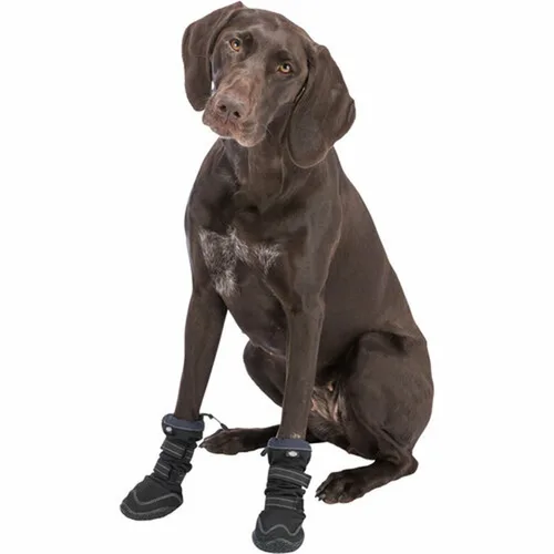 Vista 19 de Zapatos para perros Trixie 19410 Negro