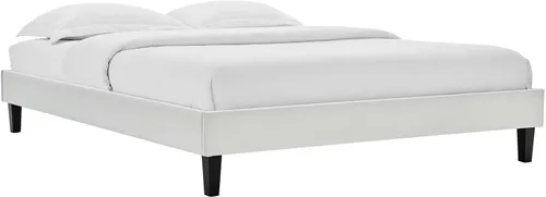 Vista 11 de Modway Plataforma Reign, individual, rosa polvorienta