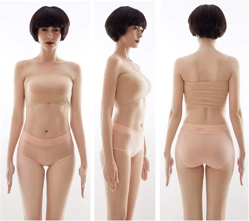 Vista 4 de ITAYAX Ropa interior sexy y elástica para mujer, cómoda y suave, sedosa, con un peso de 88 a 265 libras