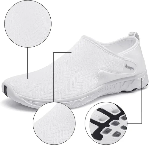 Vista 4 de Racqua Zapatos de agua de malla transpirable para mujeres y hombres