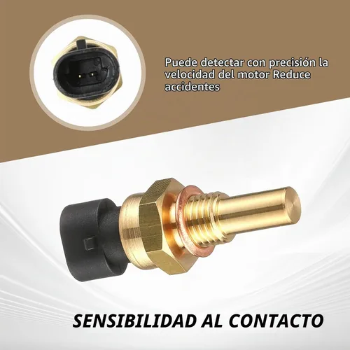 Vista 4 de MLY 1 sensor de temperatura del refrigerante del automóvil, sensor de temperatura del refrigerante del motor duradero de 2 pines, ajuste directo