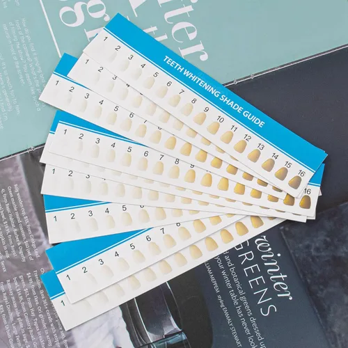 Vista 6 de Framendino, Paquete de 20 tablas de blanqueamiento dental para el cuidado bucal del hogar