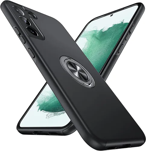 Vista 26 de Anqrp Funda para Samsung Galaxy A53 con soporte de anillo, color negro