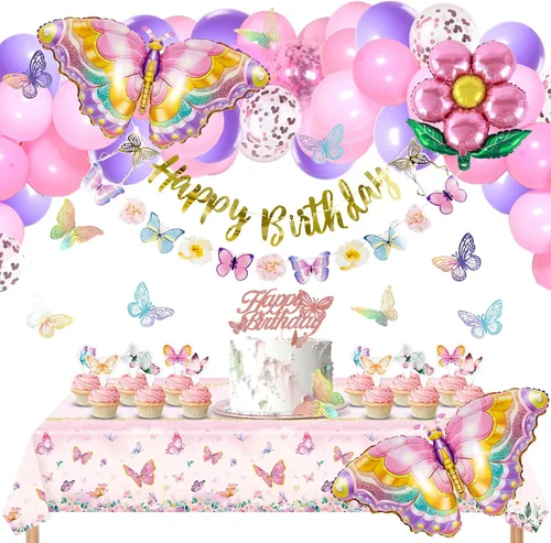 Vista 9 de Little Cutie Decoraciones para Baby Shower, Suministros para Fiesta de Baby Shower con Tema Naranja, con Globos Naranjas, Adornos para Cupcakes