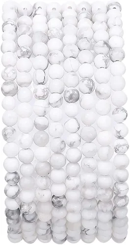 Vista 86 de BEADIA Cuentas redondas de jade africano natural de piedra suelta semipreciosas para hacer joyas 4MM 38cm/hebra