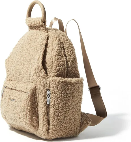 Vista 62 de Baggallini Mochila todo el día para mujer con pulsera de teléfono RFID, Negro, talla única