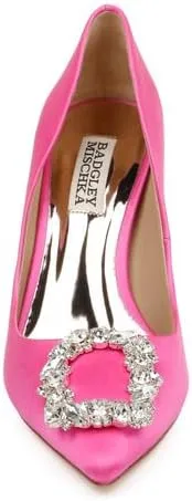 Vista 9 de Badgley Mischka Cher Pump - Zapatos de tacón de aguja para mujer con tacón de aguja de 3.75