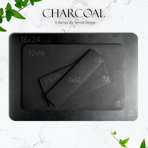 Vista 8 de Ternal DripGuards - Juego de 2 tapetes absorbentes para mostrador, impermeable, de secado rápido, tapete para barra de café para cocina, fregadero