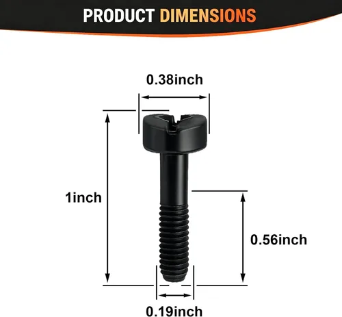 Vista 2 de 503217321 Tornillos para Husqvarna para Husqvarna específicos modelos Husqvarna 340, 345, 350, 435, 440, 445, 450, 455 Rancher, 455 Rancher II, 460