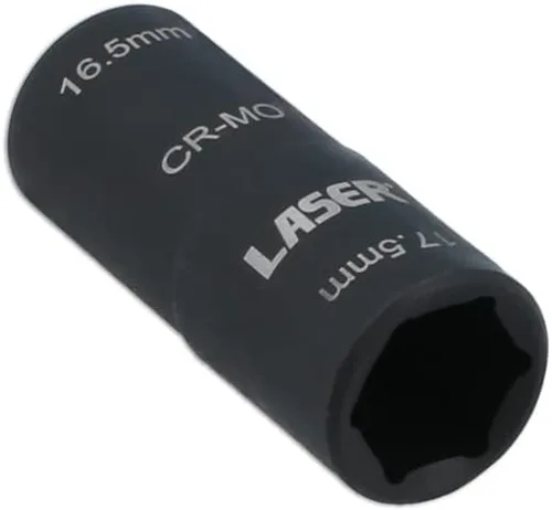 Vista 2 de Laser Herramientas 8213 doble extremo dañado rueda tuerca zócalo 0.650x0.689 in