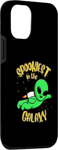 Vista 3 de iPhone 14 Alien Halloween Season Spooky Alien Lover Trick Or Treat Case