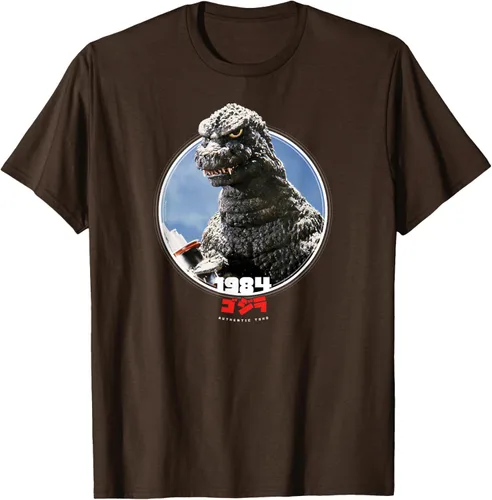 Vista 8 de Godzilla 1984 El regreso de Godzilla Icons of Toho - Camiseta pequeña Negro