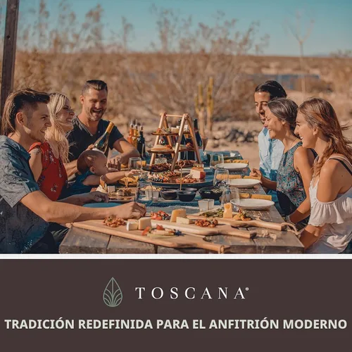 Vista 7 de PICNIC TIME NCAA NCAA - Juego de tablas de cortar y herramientas de queso de acacia Delio unisex para adultos