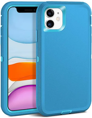 Vista 8 de MAXCURY Funda para iPhone 11, resistente a prueba de golpes, protección de cuerpo completo para hombres y mujeres, parachoques de policarbonato duro
