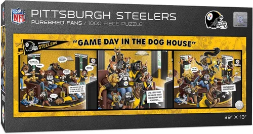 Vista 21 de YouTheFan NFL Game Day in The Dog House - Rompecabezas de 1000 piezas