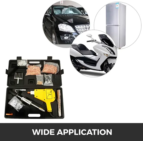 Vista 9 de Kit de soldador de pernos y extractor de abolladuras de 800VA con martillo deslizante, máquina de soldadura por puntos de 110 V para reparación