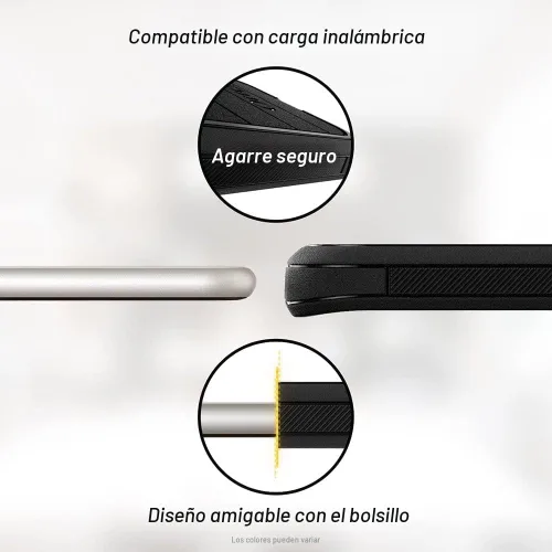 Vista 5 de OtterBox Defender Series - Funda de edición sin pantalla para iPhone 13 Pro Max y iPhone 12 Pro Max (solamente), solo funda, protección de defensa