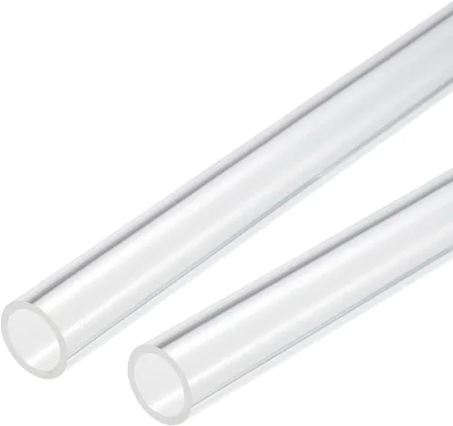 Vista 7 de MECCANIXITY Tubo acrílico transparente rígido redondo tubo 0.157 in (5/32") ID 0.315 in (5/16") OD 10" para lámparas y linternas, sistema