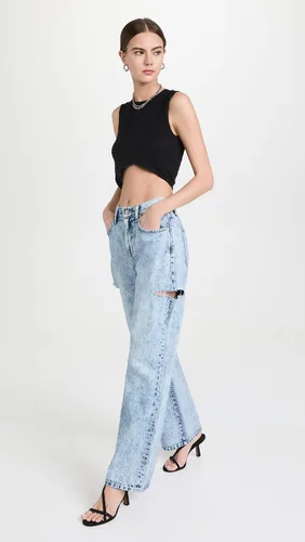 Vista 5 de Pistola Denim Bobbie Jeans de talle alto para mujer