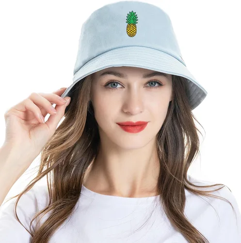 Vista 2 de ZLYC Gorra de pescador bordada de moda unisex para hombres y mujeres