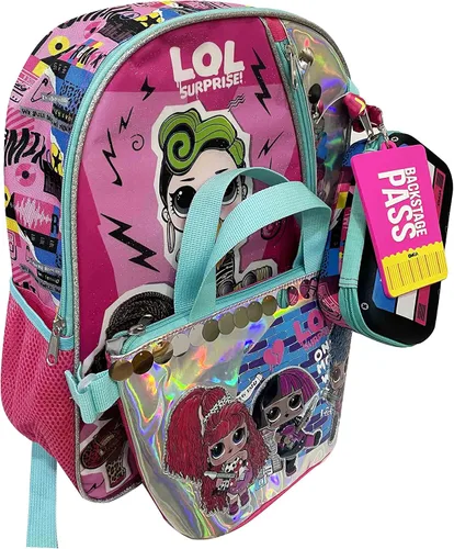 Vista 2 de Fast Forward Frozen 2 - Mochila grande (5 piezas), Lol Surprise 4pcs, Lol Surprise 4pcs