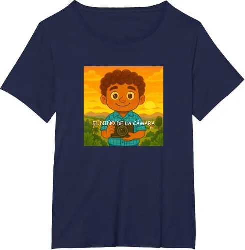 Vista 17 de Camiseta El Niño de la Cámara – Diseño Oficial del Cuento Ilustrado