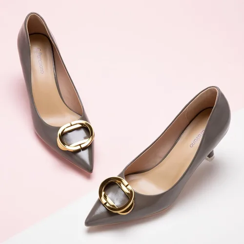 Vista 2 de C.Paravano Zapatos de tacón para mujer Zapatos de tacón para mujer Zapatos de tacón para mujer Diseño elegante de punta puntiaguda Tacones