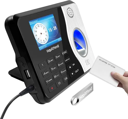 Vista 5 de Tarjetas de tiempo, paquete de 10 tarjetas RFID para empleados compatibles