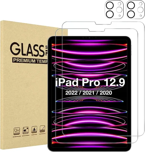 Vista 8 de Funda XZC para iPad Pro 12.9, arcoíris 2 Compatible con 2022/2021/2020/2018, 6ª/5ª/4ª/3ª generación, resistente, a prueba de golpes, 12.9 pulgadas
