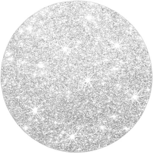 Vista 12 de Juego de 4 manteles individuales negros de cuero brillante con purpurina de 15.4 pulgadas para decoración de fiestas, bodas, día de Acción