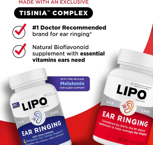 Vista 5 de lipo-flavonoid Plus Ear Salud Suplemento, 1, 1