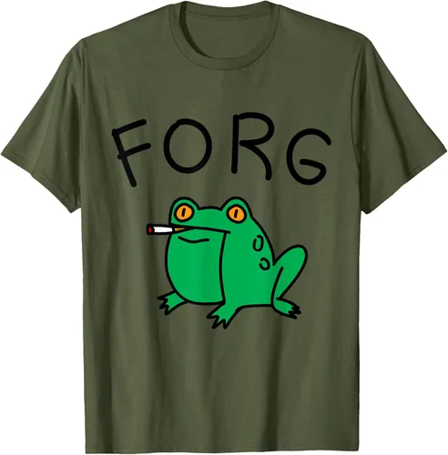 Vista 5 de Forg Y2K Sarcastic Cringe - Camiseta divertida Irónica Gen Z Weird Meme Cool, Blanco