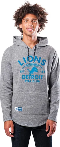 Vista 18 de Ultra Game Sudadera con capucha retro oficial de la NFL para hombre