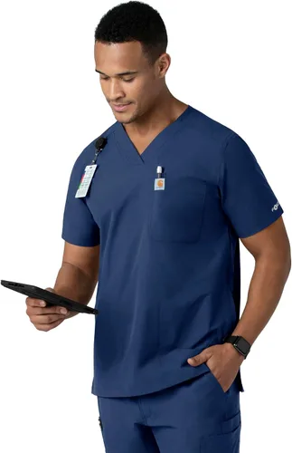 Vista 3 de Carhartt Camiseta con cuello en V Force para hombre