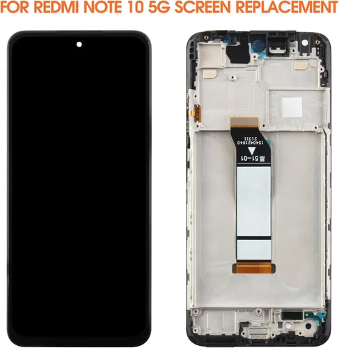 Vista 3 de Pantalla para Xiaomi Redmi Note 10 5G Reemplazo de pantalla para Xiaomi Poco M3 Pro 5G Pantalla LCD para Redmi Note 10T 5G Pantalla táctil