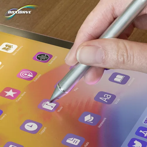 Vista 8 de BoxWave Lápiz óptico compatible con SEBBE Android 11 Tablet S23 (10.36 pulgadas), AccuPoint Active Stylus, lápiz digital electrónico con punta ultra