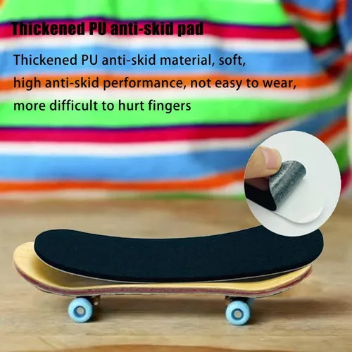 Vista 3 de 2 cintas de agarre para diapasón Cómoda cinta protectora de espuma para diapasón, antideslizante para patinetas de juguete para la mayoría