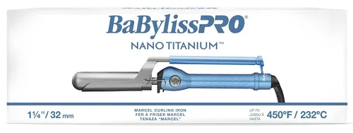 Vista 2 de BaBylissPRO Nano Titanium Curling Iron for Loose Curls & Beach Waves, Marcel Professional Hair Curler
