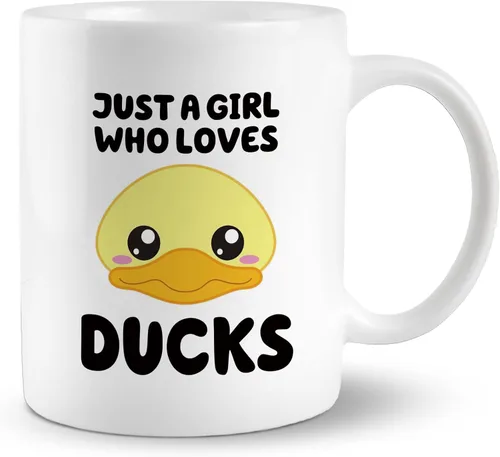 Vista 6 de Rat Lovers - Taza de té de cerámica de 11 onzas, taza de café con texto en inglés "Just a Girl Who Loves Rats