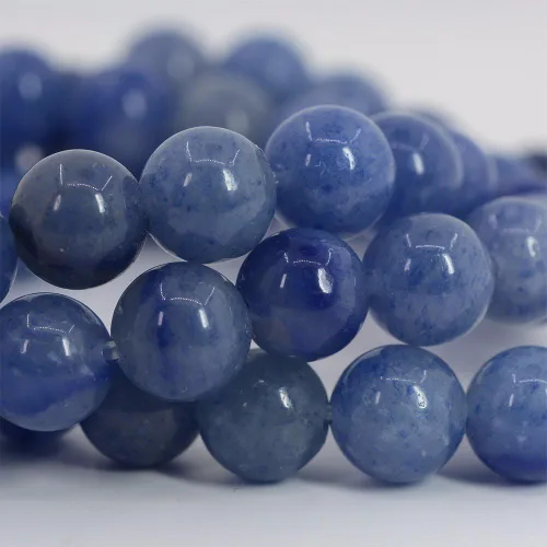 Vista 2 de Brazalete Justinstones de piedras semipreciosas, gemas de 8 mm, redondas, elástico, de 7 pulgadas, unisex