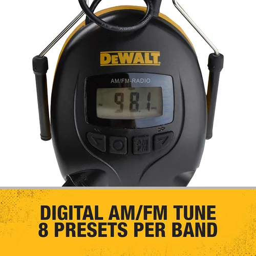 Vista 3 de DeWalt DPG15 Orejera Electrónica de Seguridad Industrial para Audición