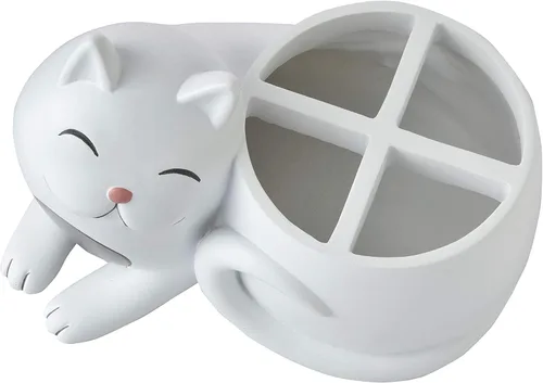 Vista 3 de SKL Home by Saturday Knight Ltd. Pet Play - Porta cepillo de dientes para gatos
