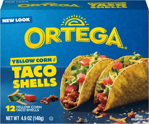 Vista 9 de Ortega Conchas de taco, maíz azul, 10