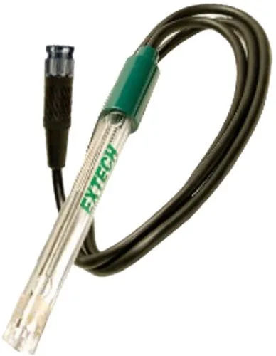 Vista 3 de PH305 - Electrodo de pH/mV/Temperatura Combination pH/mV/temp electrode, built-in ATC, gel-filled maintenance-free, BNC connector, 1m cable