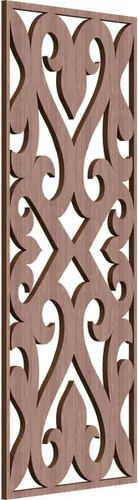 Vista 78 de Keene Paneles de pared decorativos de madera con calado, 9 3/8 pulgadas de ancho x 24 3/8 pulgadas de alto x 1/4 de alto, abedul Birch