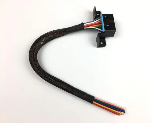 Vista 8 de 16PIN j1962F OBD2 Conector hembra a cable abierto OBDII, conector de cable de arnés fijo para puerto de tablero