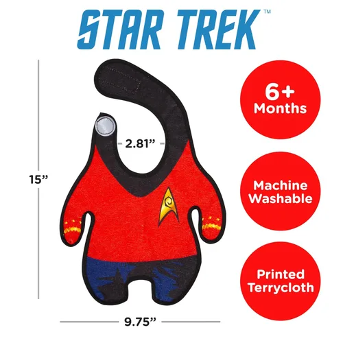 Vista 2 de GAMAGO - Babero de ingeniería Star Trek