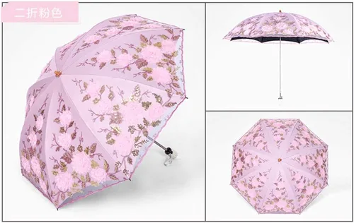 Vista 49 de Honeystore - Parasoles de encaje de flores para fiesta de boda, paraguas nupcial de encaje