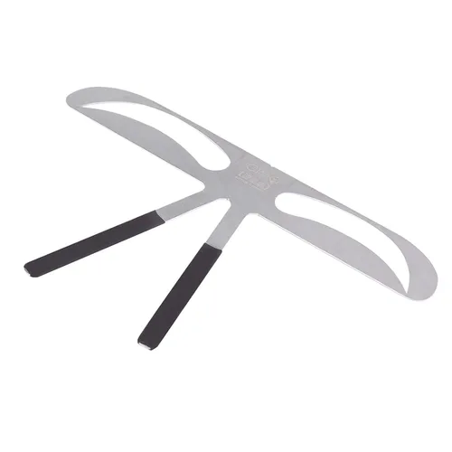 Vista 9 de Eyebrow Ruler, Professional Eyebrow Measure Balance Extension Ruler Meteor Eyebrow Shape Stencil Make Up Beuaty Accessory Tool